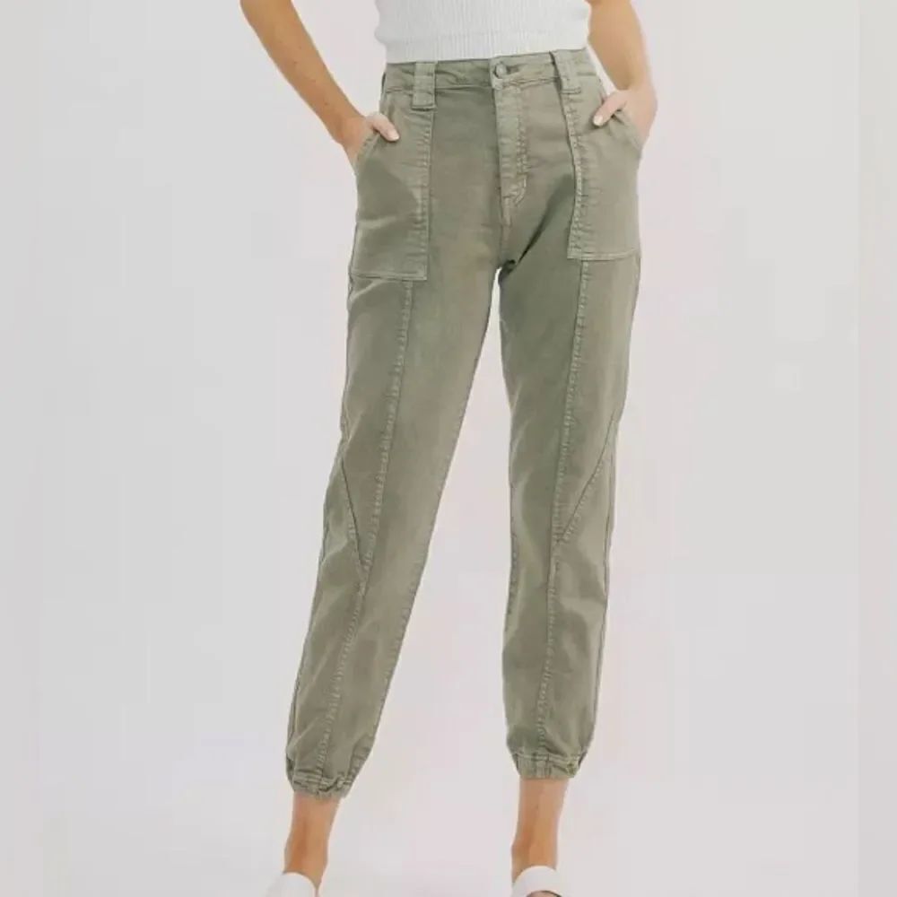 Kancan Stylish Green Cargo Pants sz 5/26